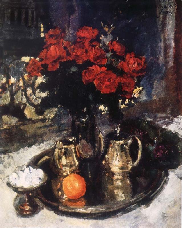 Konstantin Korovin Rose and Violet France oil painting art